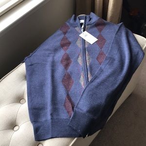 Linnea Rosso men’s zip up. NWT from Nordstrom!
